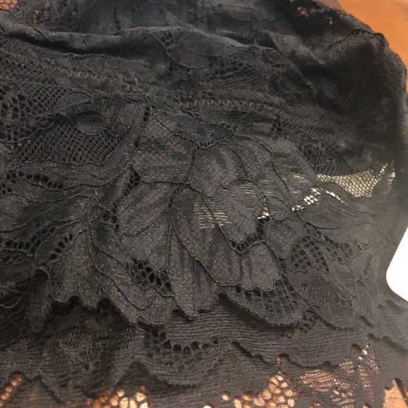 Free People Everyday Lace Longline 2 pack in Black Combo - Picture 7 of 10